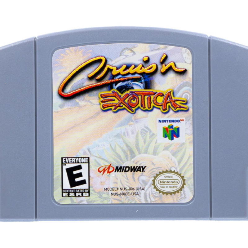 N64 Cruisin Exotica AKA Nintendo 64 Cruis'n Exotica