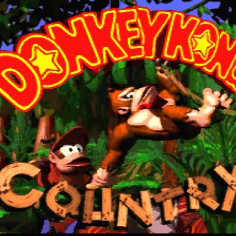 SNES Donkey Kong Country AKA Super Nintendo Donkey Kong Country
