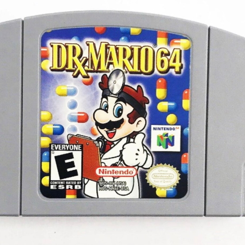 Nintendo 64 Doctor Mario 64 AKA N64 Dr. Mario 64