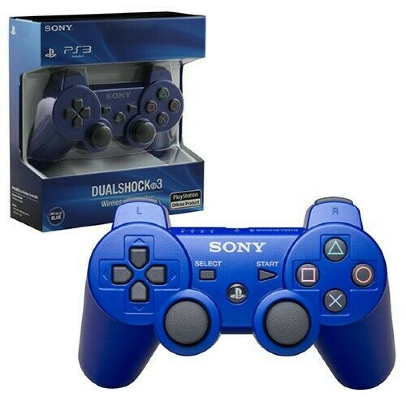 Blue PS3 Dualshock 3 AKA Sony Dualshock 3 Controller
