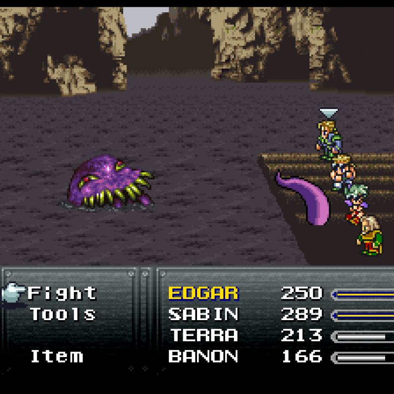 SNES Final Fantasy 3 AKA Super Nintendo Final Fantasy III