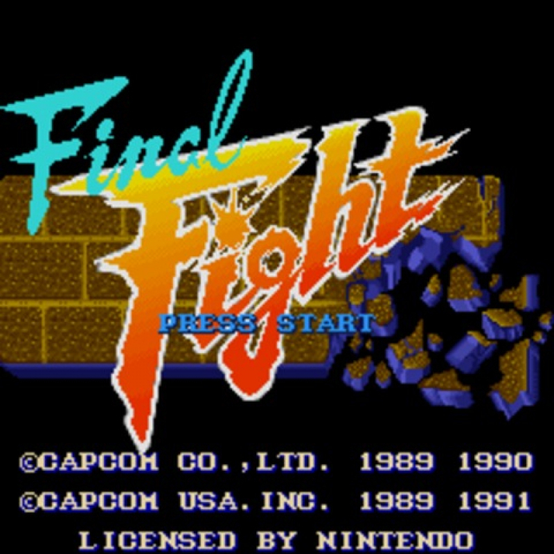 SNES Final Fight AKA Super Nintendo Final Fight