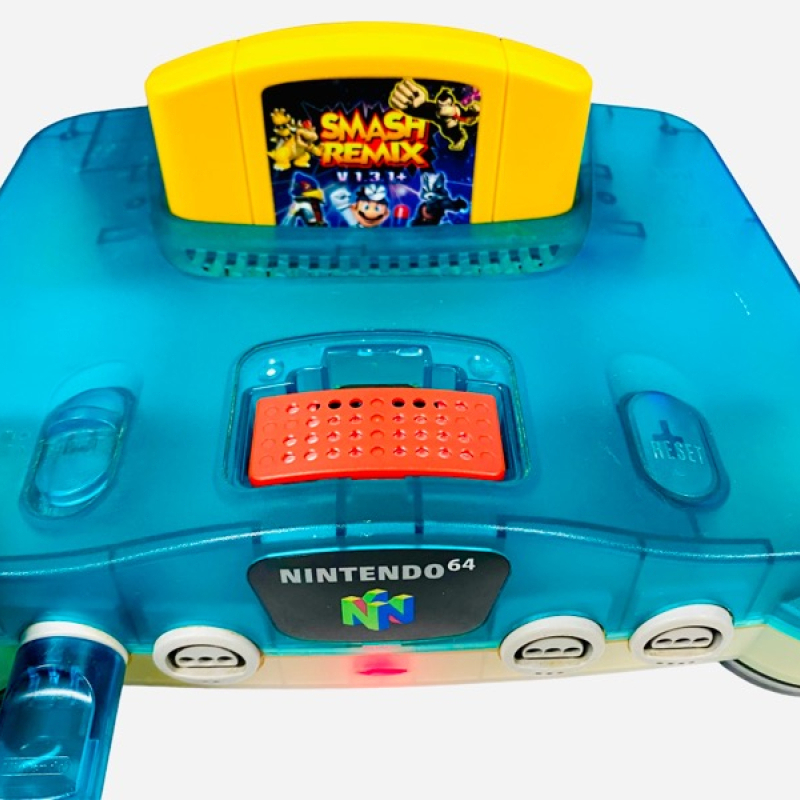 Nintendo 64 Ice Blue Limited Edition Bundle* AKA Ice Blue N64