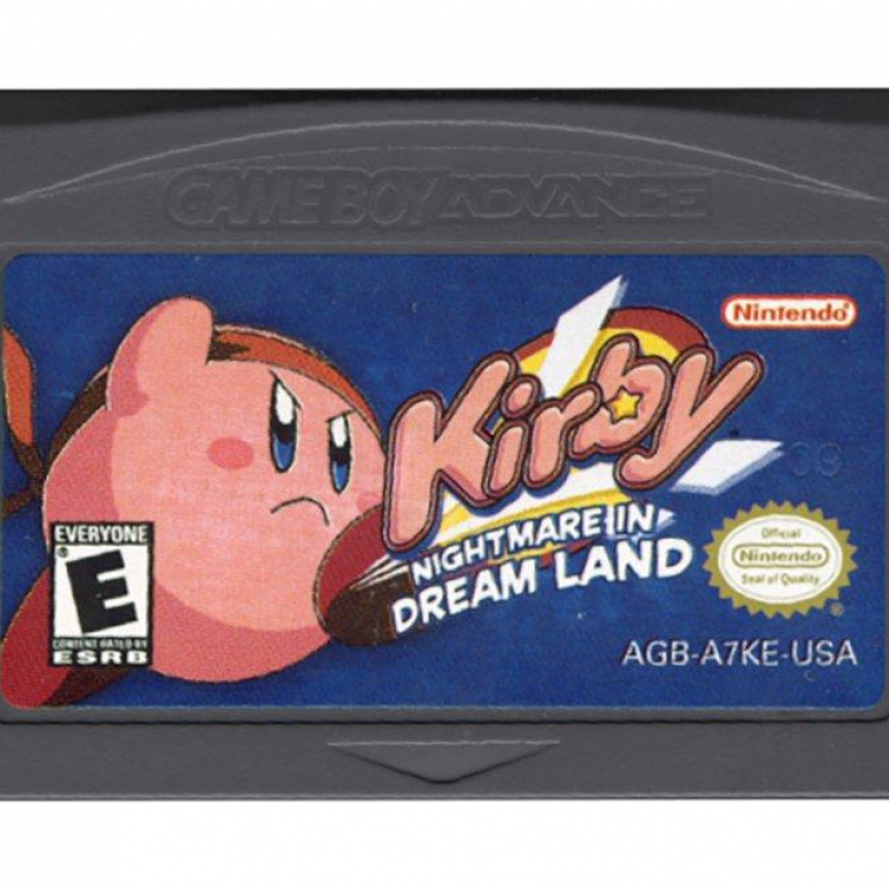 Gameboy Advance AKA Kirby Nightmare in Dreamland