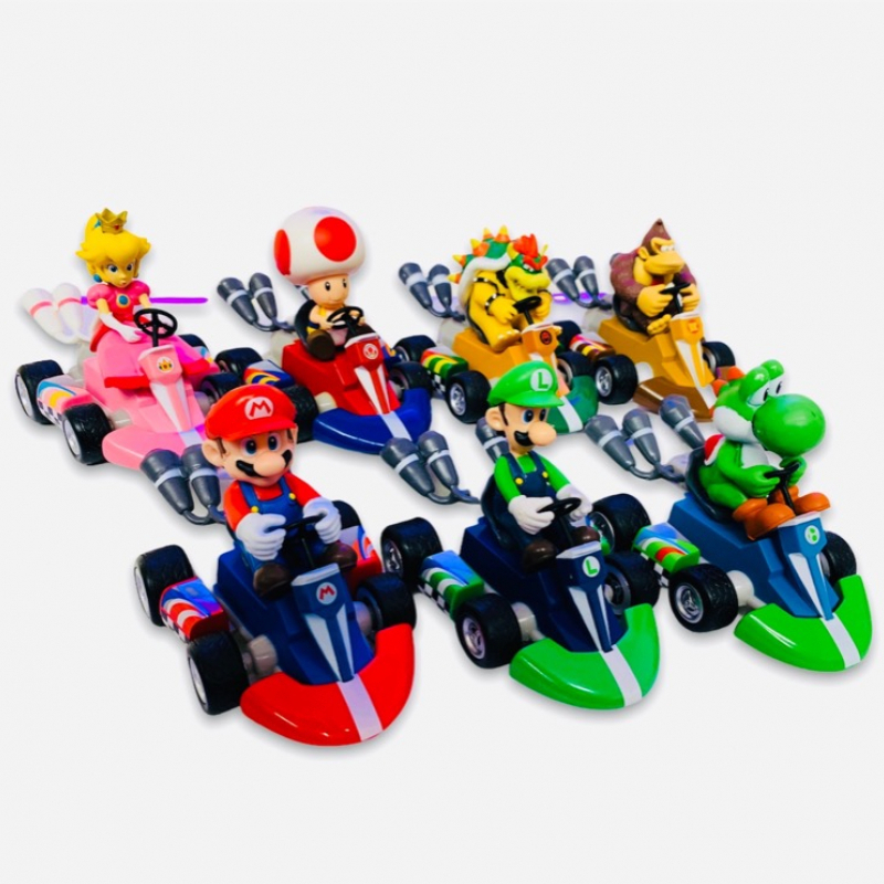 Mario Kart Race Car AKA Mario Kart Toy Pull Back Racer