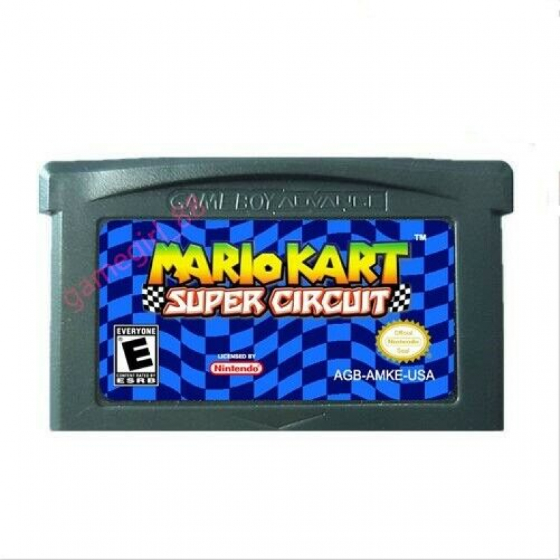 Gameboy Advance AKA Mario Kart Super Circuit
