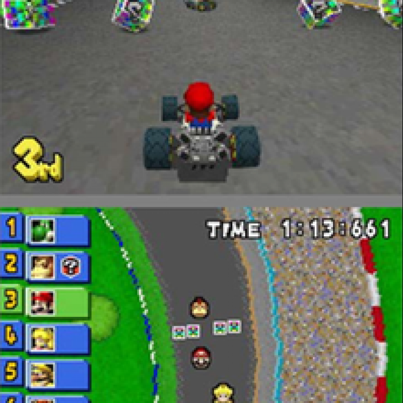 DS Mario Kart AKA Nintendo DS Mario Kart