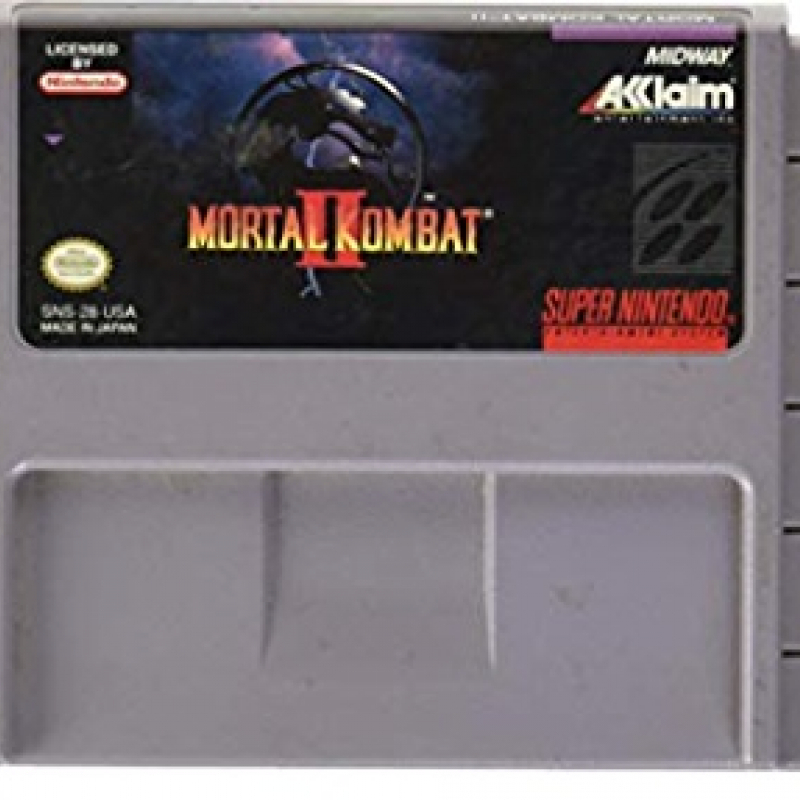 Mortal Kombat 2 SNES AKA Super Nintendo Mortal Kombat II