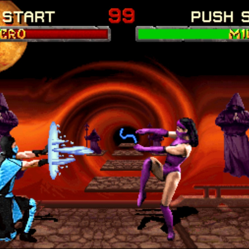 Mortal Kombat 2 SNES AKA Super Nintendo Mortal Kombat II