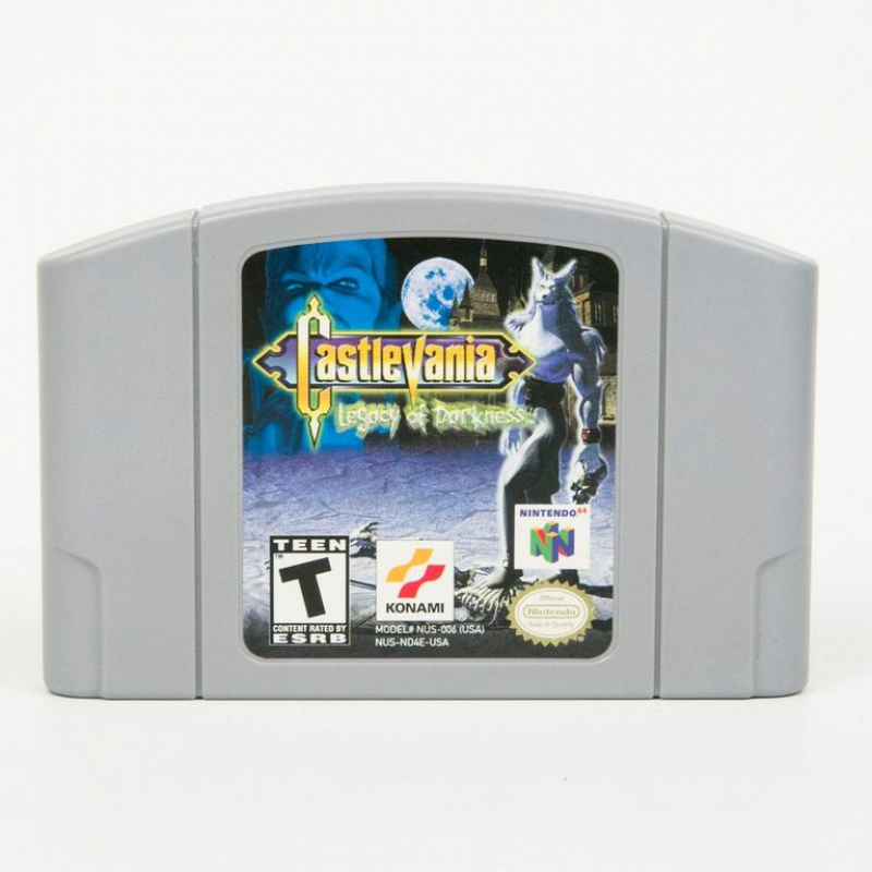 Game Only AKA Nintendo 64 Castlevania Legacy Of Darkness