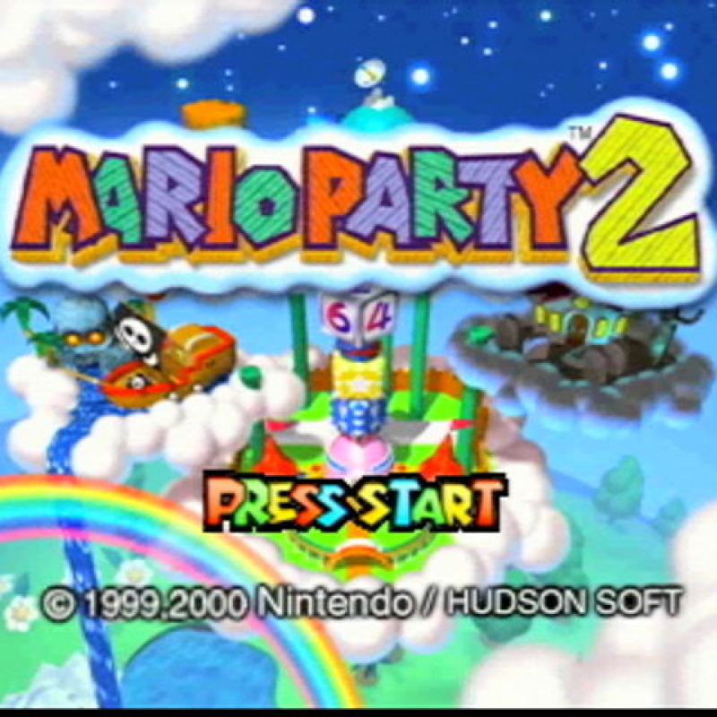 N64 Mario Party 2 AKA Nintendo 64 Mario Party 2