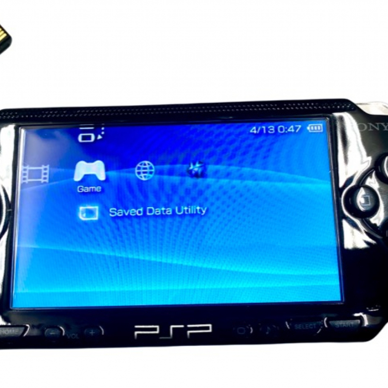 Black PSP AKA New PSP 1000 Complete Region Free
