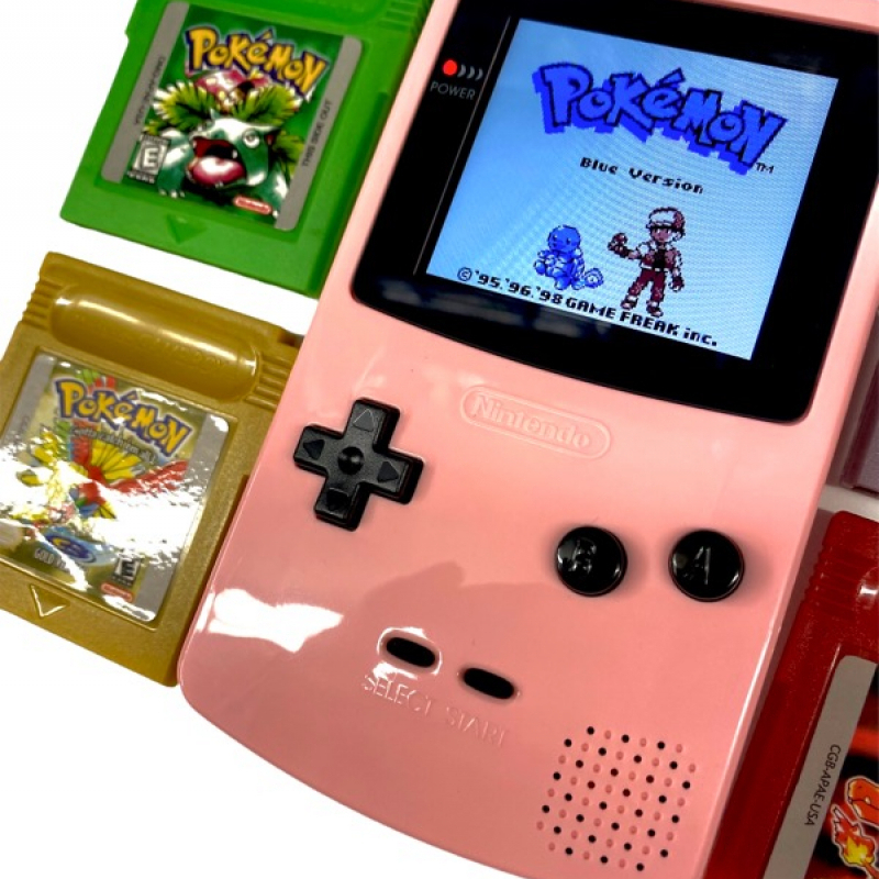 Candy Pink AKA New XL 2.6 Inch Gameboy Color Backlight Screen