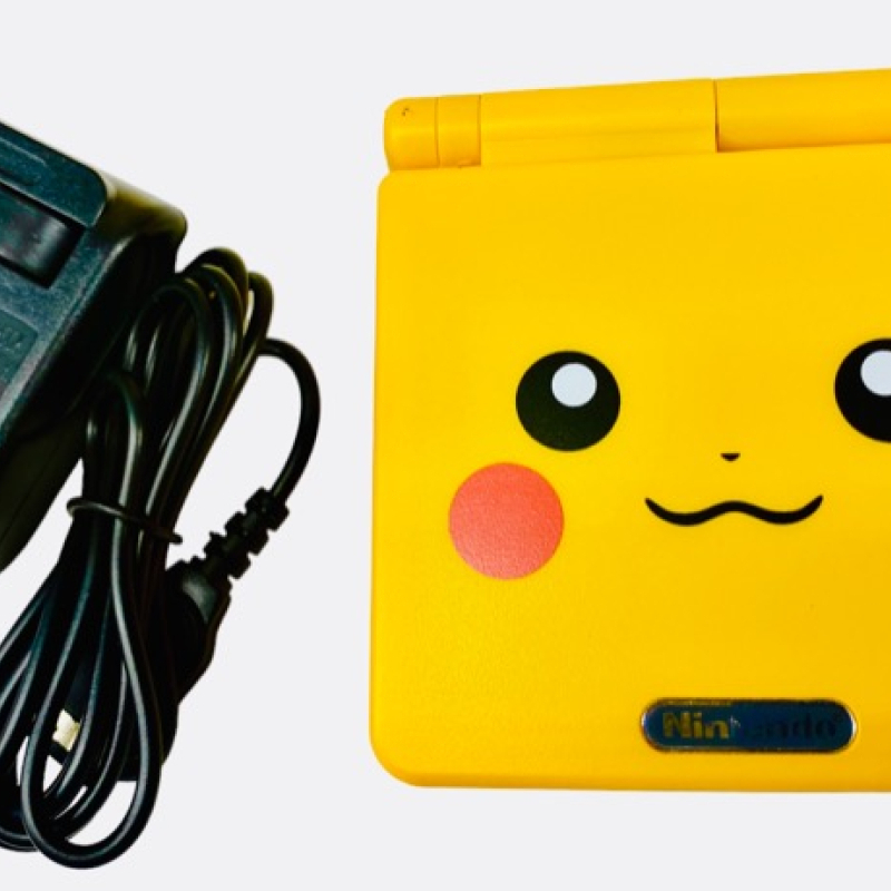 Gameboy Advance SP Pikachu Boxed* AKA Pikachu SP with Box