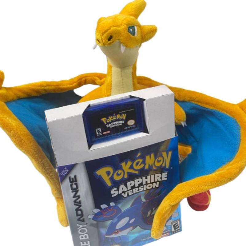 Pokemon Sapphire GBA* AKA Pokemon Sapphire with Box