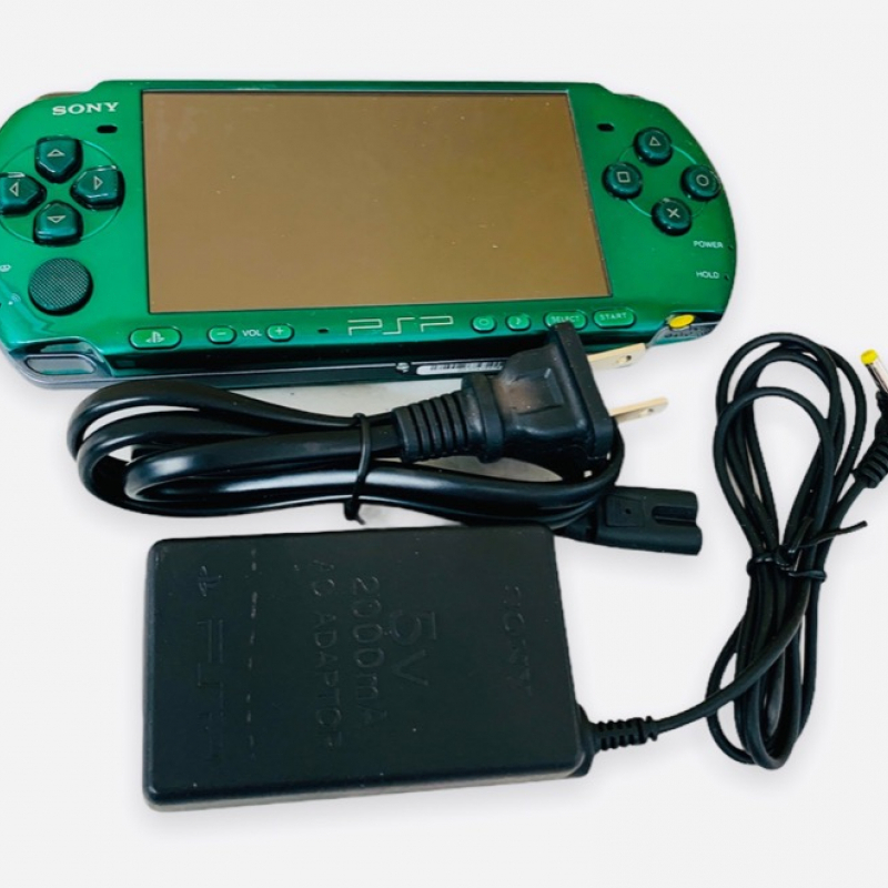 New Green PSP AKA PSP 3000 Modded Spirited Green Complete