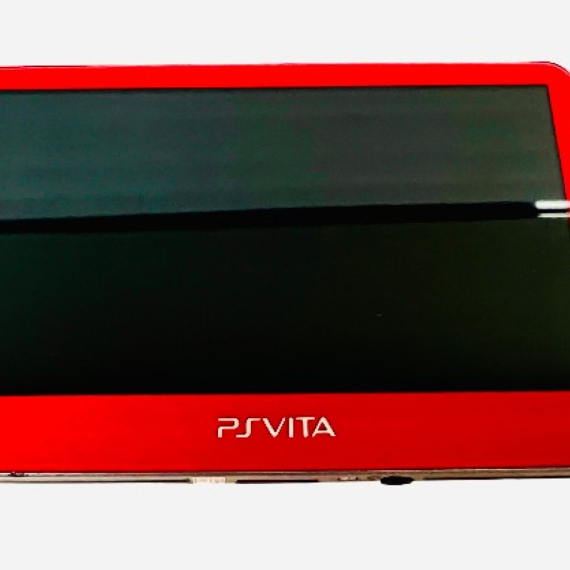 Metallic Red PS Vita w/Games Complete AKA Red Modded PS Vita