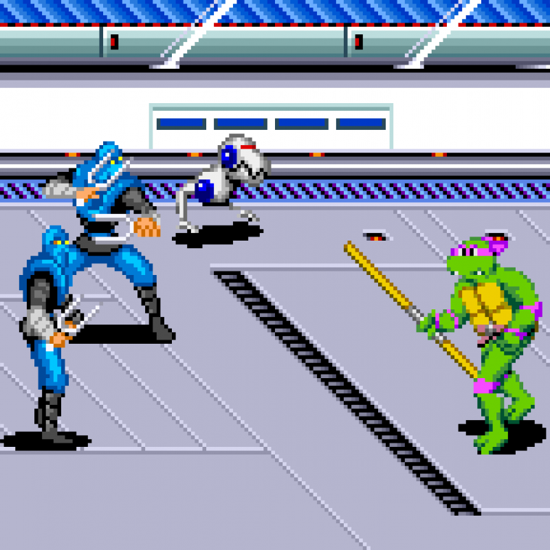 Turtles In Time SNES AKA Super Nintendo Teenage Mutant Ninja Turtles IV