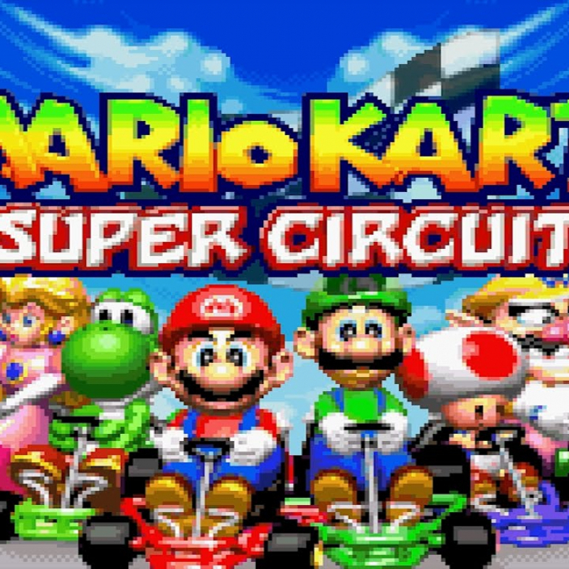 Gameboy Advance AKA Mario Kart Super Circuit