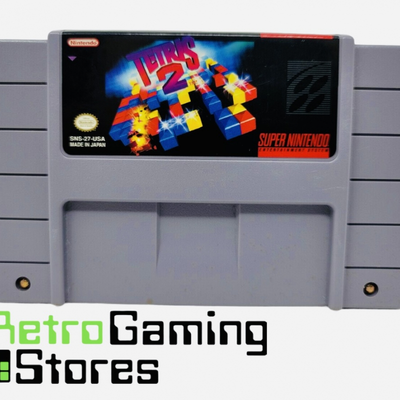SNES Tetris 2 AKA Super Nintendo Tetris 2
