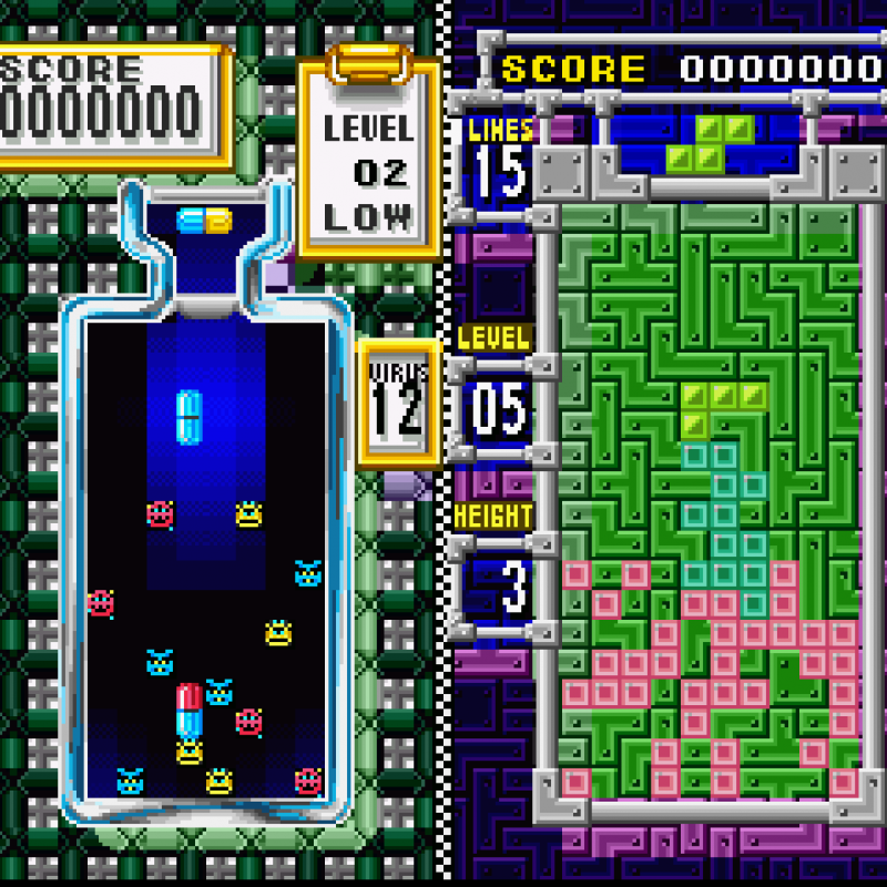 SNES Tetris and Dr. Mario (Game Only) AKA Tetris and Dr. Mario Super Nintendo