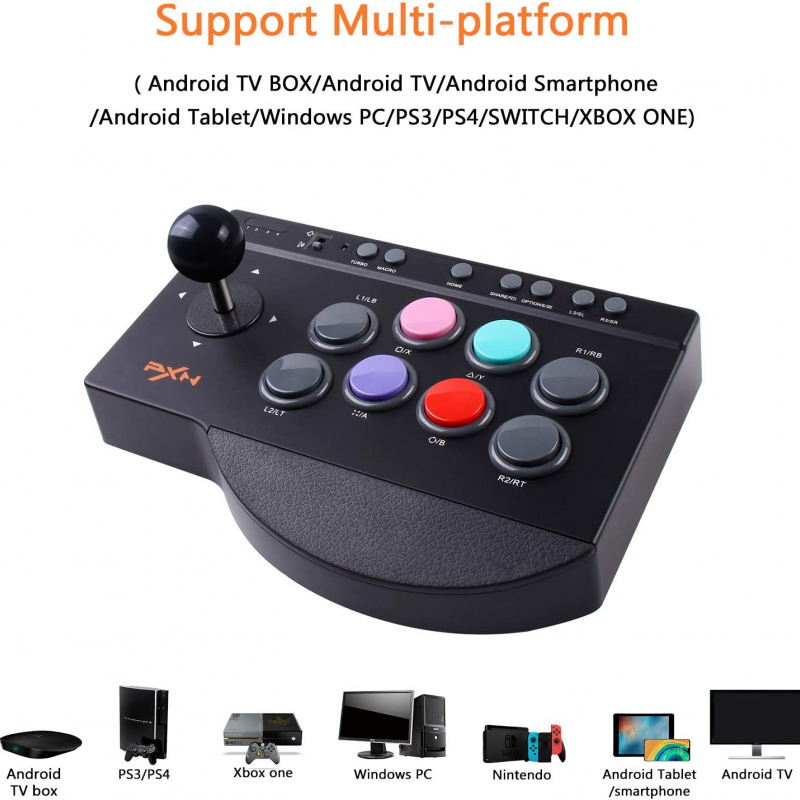 Universal Joystick for PC, Android, PS3, PS4 XBOX One, & Switch AKA Universal Arcade Stick