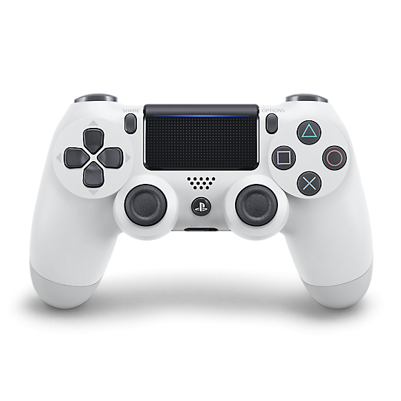 PS4 White Controller Sony Dualshock 4 Style Wireless Controller in Glacier White