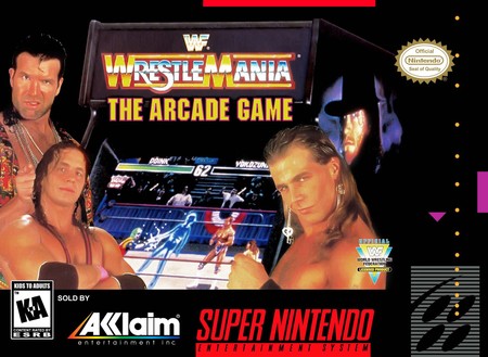 WWF Wrestlemania Arcade Game Super Nintendo